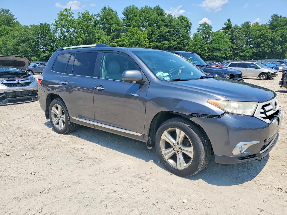 2011 Toyota Highlander VIN 5TDDK3EH8BS087920 COPART salvage auction — FRONT END, Ma - Cert Of Title-Parts Only Salva, sold $4,150 on 2026-07-06 (photo 4)