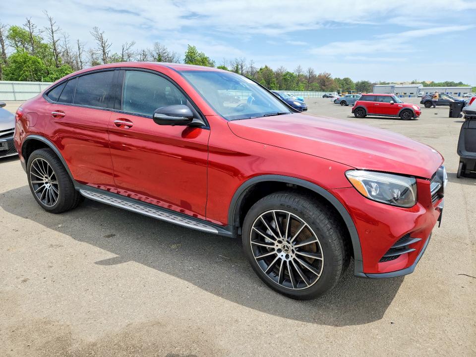2018 Mercedes-benz Glc VIN WDC0J4KB2JF365100 COPART salvage auction — REAR END, Ny - Mv-907A Salvage Certificate, sold $12,500 on 2026-07-08 (photo 4)