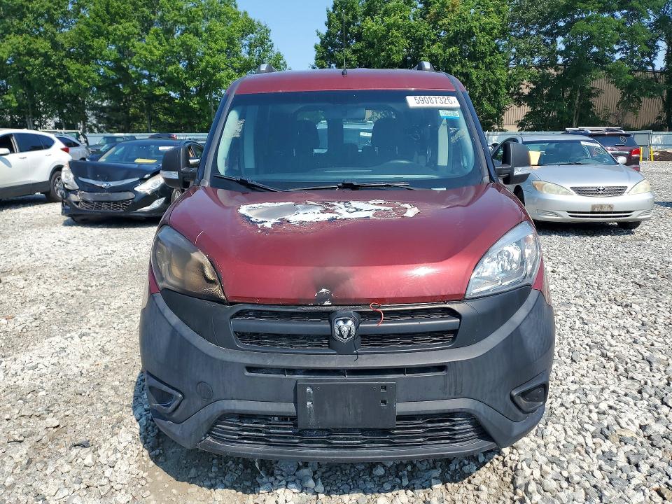 2018 Ram Promaster city VIN ZFBERFAB2J6L13972 COPART salvage auction — ENGINE BURN, CT - CERTIFICATE OF TITLE (P), sold $2,450 on 2026-07-15 (photo 5)