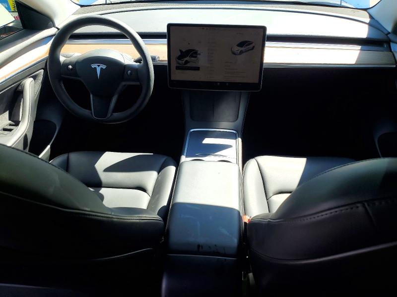 2022 Tesla Model 3 VIN 5YJ3E1EA3NF331458 COPART salvage auction — SIDE, Ca - Salvage Certificate, sold $7,800 on 2026-07-28 (photo 8)