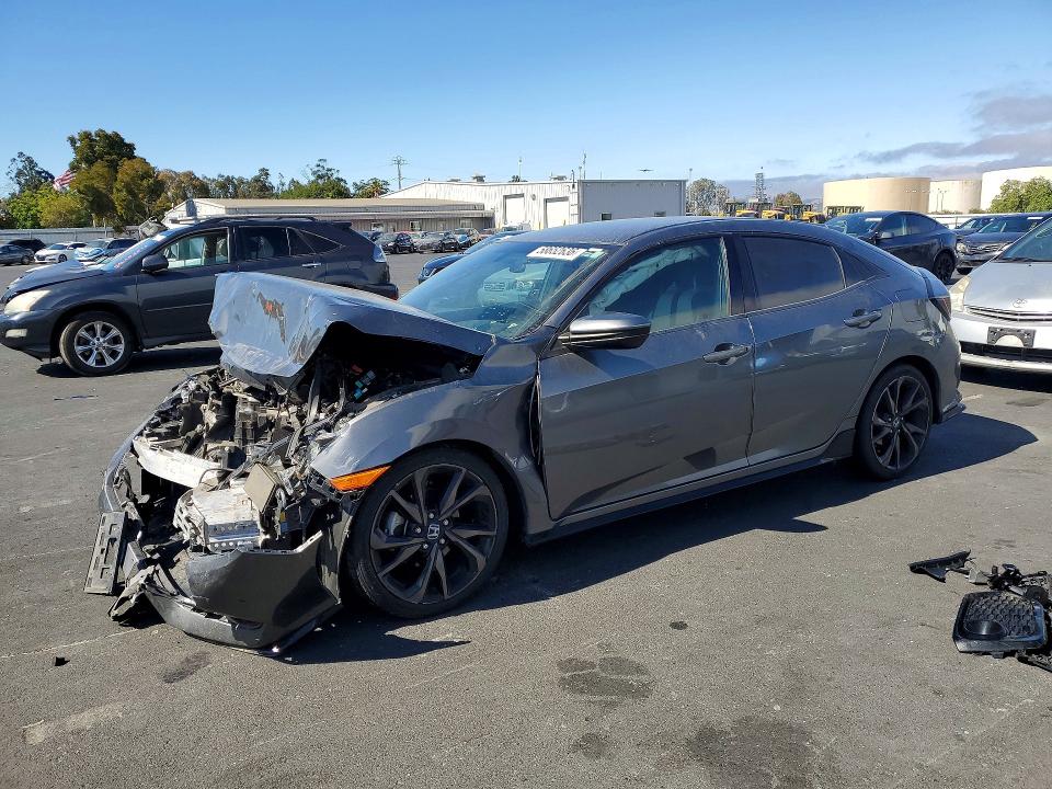 2017 Honda Civic VIN SHHFK7H45HU420577 COPART salvage auction — FRONT END, CA - SALVAGE CERTIFICATE, sold $425 on 2026-07-13 (photo 1)