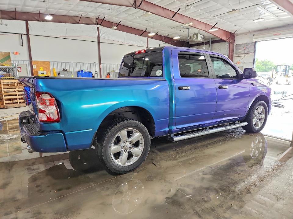 2015 Ram VIN 3C6RR7LT7FG709256 COPART salvage auction — REAR END, Il - Salvage Certificate, sold $3,150 on 2026-07-29 (photo 3)
