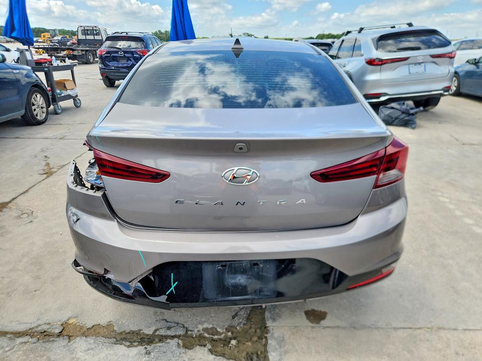 2020 Hyundai VIN KMHD84LF1LU039206 COPART salvage auction — REAR END, Tx - Salvage Vehicle Title, sold $3,700 on 2026-07-16 (photo 6)