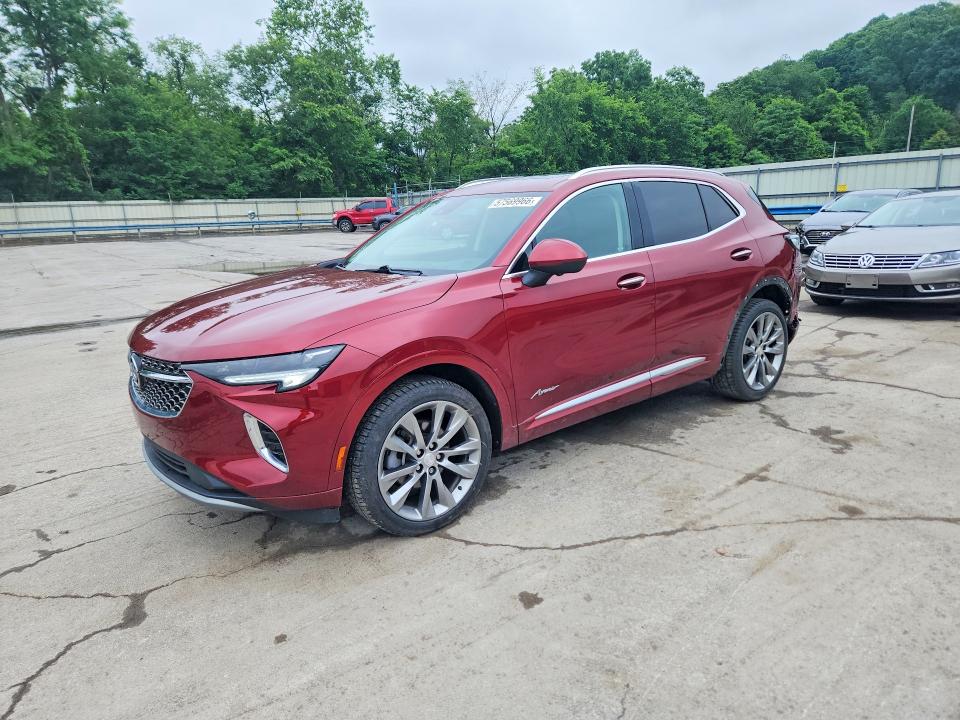 2021 Buick Envision VIN LRBFZSR40MD190008 — COPART salvage auction photo
