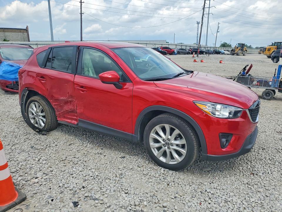2014 Mazda Cx-5 VIN JM3KE4DY4E0310927 COPART salvage auction — SIDE, Oh - Cert Of Title-Salvage, sold $3,450 on 2026-07-07 (photo 4)