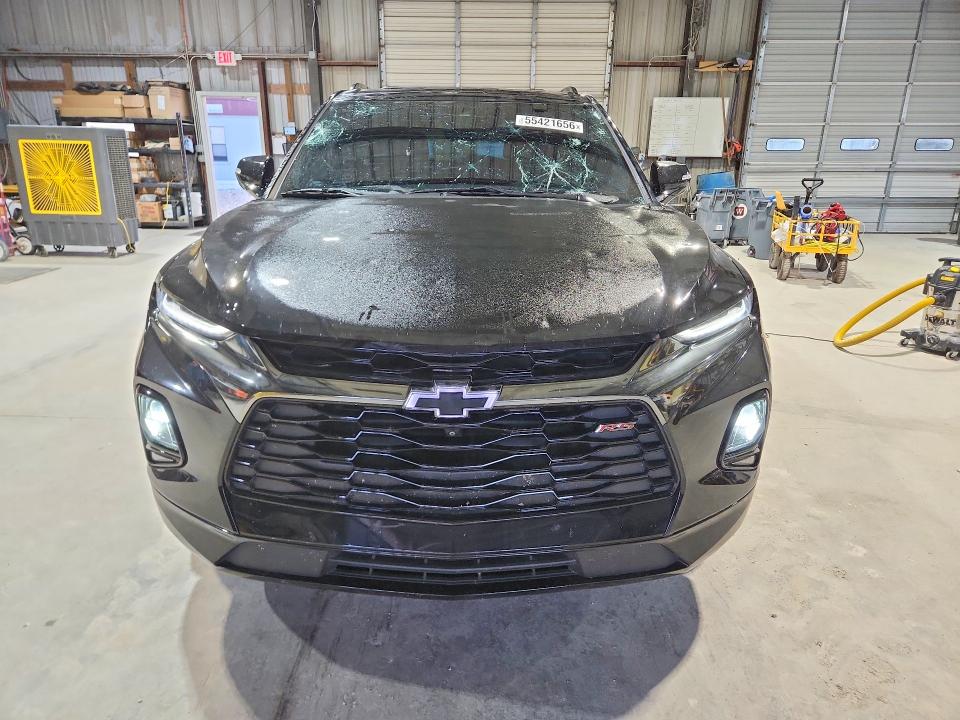 2022 Chevrolet Blazer VIN 3GNKBKRS0NS145436 COPART salvage auction — HAIL, Mo - Salvage Certificate Of Title, sold $9,900 on 2026-07-27 (photo 5)