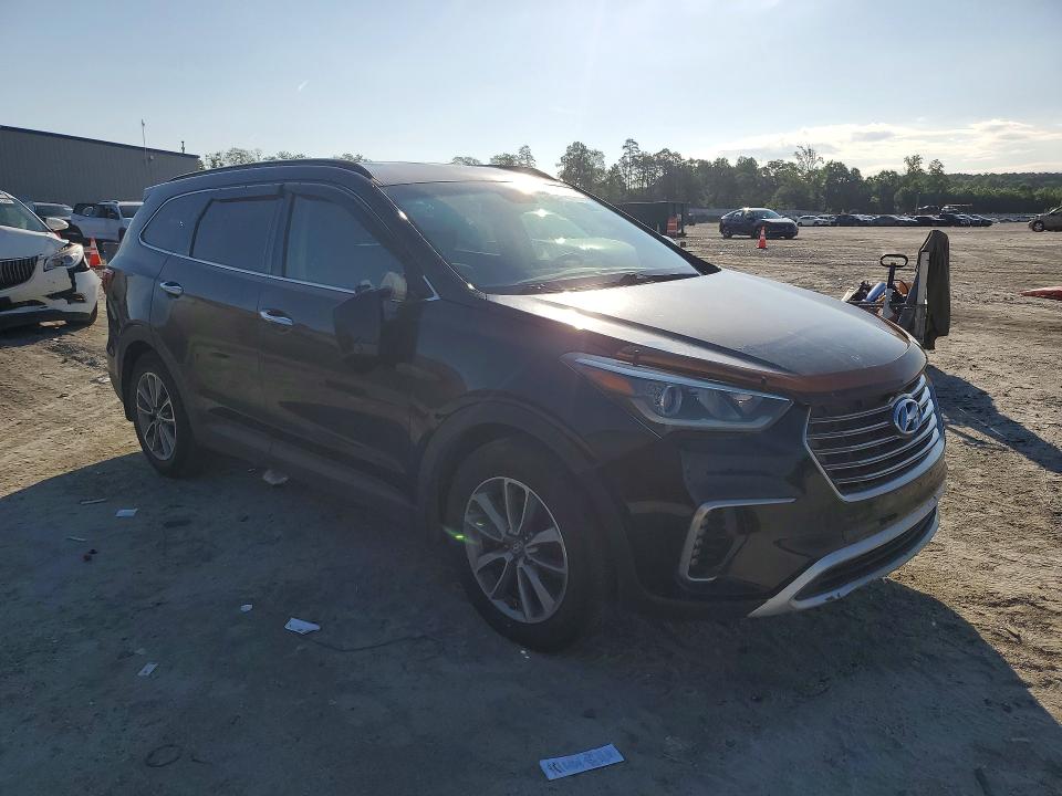 2018 Hyundai Santa fe VIN KM8SM4HF9JU273375 COPART salvage auction — MINOR DENT/SCRATCHES, Sc - Certificate Of Title (P), sold $4,400 on 2026-07-29 (photo 4)