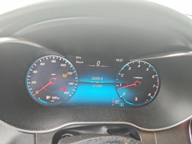 2021 Mercedes-benz Glc VIN W1N0J8EB9MF939813 COPART salvage auction — SIDE, Fl - Cert Of Title Slvg Rebuildable, sold $25 on 2026-07-31 (photo 9)