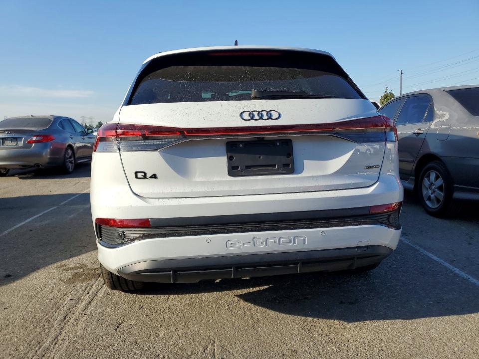 2023 Audi Q4 e-tron VIN WA1M2BFZ6PP005762 COPART salvage auction — FRONT END, CA - SALVAGE CERTIFICATE, sold $12,300 on 2026-07-30 (photo 6)