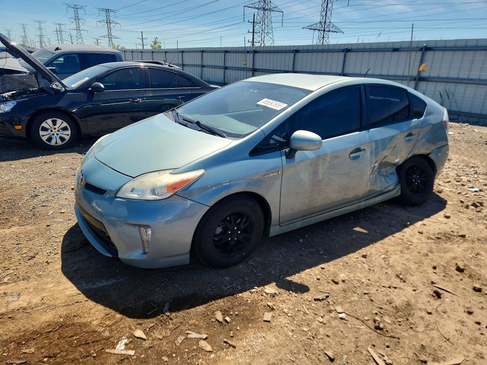 2015 Toyota VIN JTDKN3DU5F1970048 COPART salvage auction — SIDE, Il - Salvage Certificate, sold $1,350 on 2026-07-14 (photo 1)