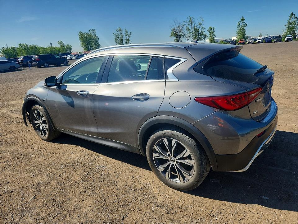 2018 Infiniti Qx30 VIN SJKCH5CR4JA040877 COPART salvage auction — FRONT END, Qc - Gravement Accidente, sold $6,500 on 2026-07-07 (photo 2)