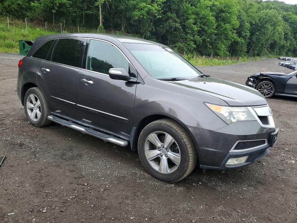 2010 Acura Mdx VIN 2HNYD2H2XAH519220 COPART salvage auction — SIDE, NY - MV-907A SALVAGE CERTIFICATE, sold $650 on 2026-07-02 (photo 4)