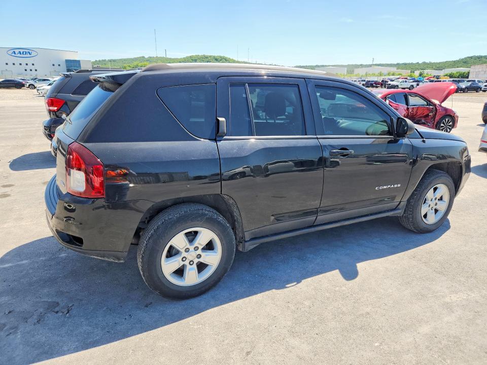 2016 Jeep Compass VIN 1C4NJCEA7GD665681 COPART salvage auction — MINOR DENT/SCRATCHES, Ok - Cert Of Title-Repossession, sold $775 on 2026-07-10 (photo 3)