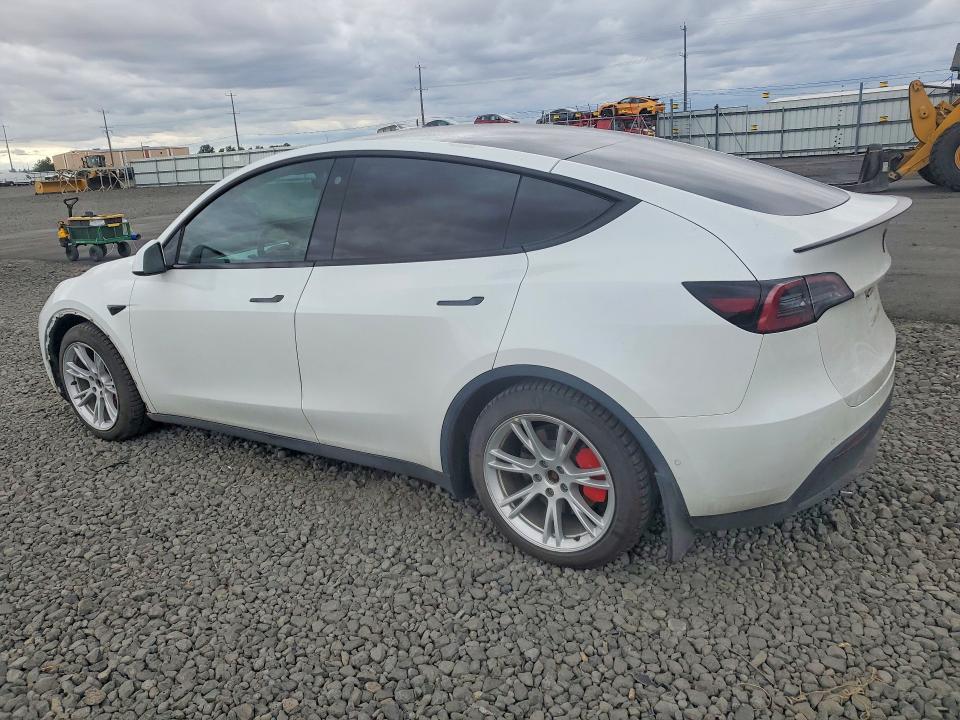 2022 Tesla Model y VIN 7SAYGDEFXNF547162 COPART salvage auction — FRONT END, Wa - Bill Of Sale, sold $12,900 on 2026-07-22 (photo 2)