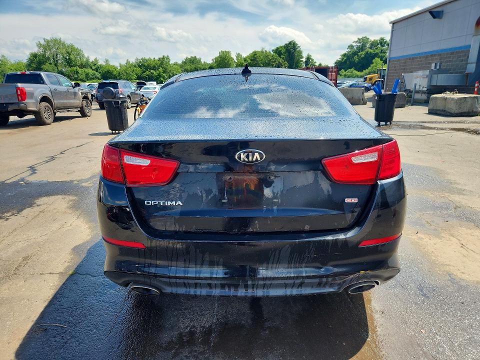 2015 Kia Optima VIN 5XXGM4A78FG505376 COPART salvage auction — FRONT END, Ct - Cert Of Title-Salvage, sold $500 on 2026-07-14 (photo 6)