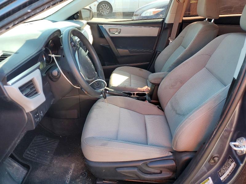 2016 Toyota Corolla VIN 5YFBURHE2GP433479 COPART salvage auction — FRONT END, Ca - Salvage Certificate, sold $4,900 on 2026-07-06 (photo 7)