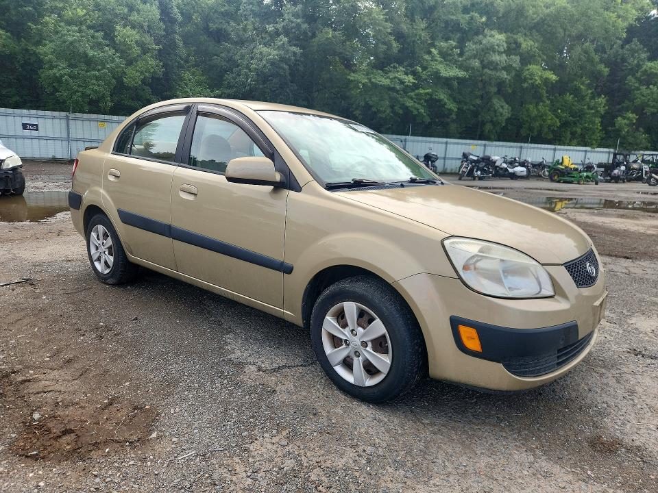 2009 Kia Rio VIN KNADE223296538602 COPART salvage auction — REAR END, La - Cert Of Title-Salvage, sold $1,100 on 2026-07-02 (photo 4)