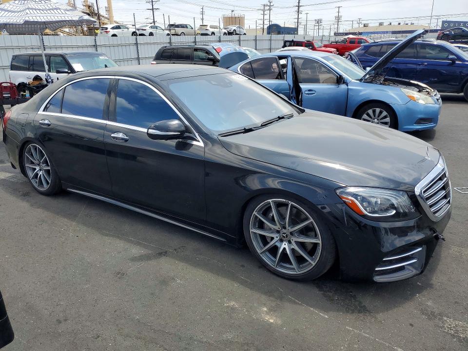 2018 Mercedes-benz S-klasse VIN WDDUG6GB0JA382734 COPART salvage auction — FRONT END, Ca - Dis/Dlr/Exp Only Clean Title, sold $22,000 on 2026-07-15 (photo 4)