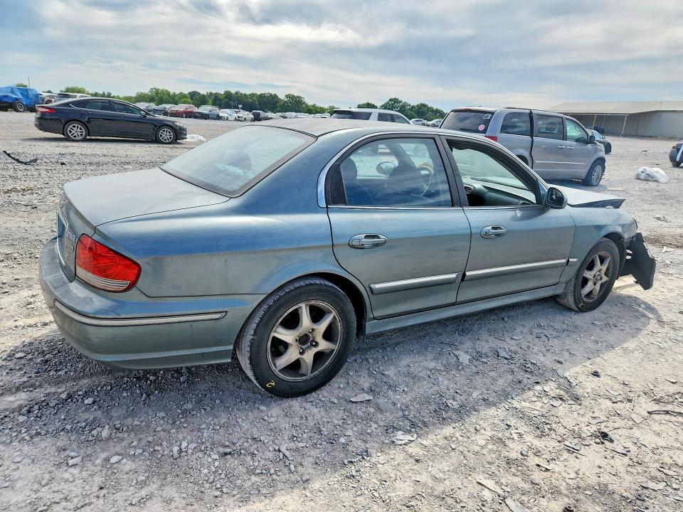 2005 Hyundai Sonata VIN KMHWF35H25A189174 COPART salvage auction — FRONT END, Tn - Salvage Certificate, sold $150 on 2026-07-16 (photo 3)