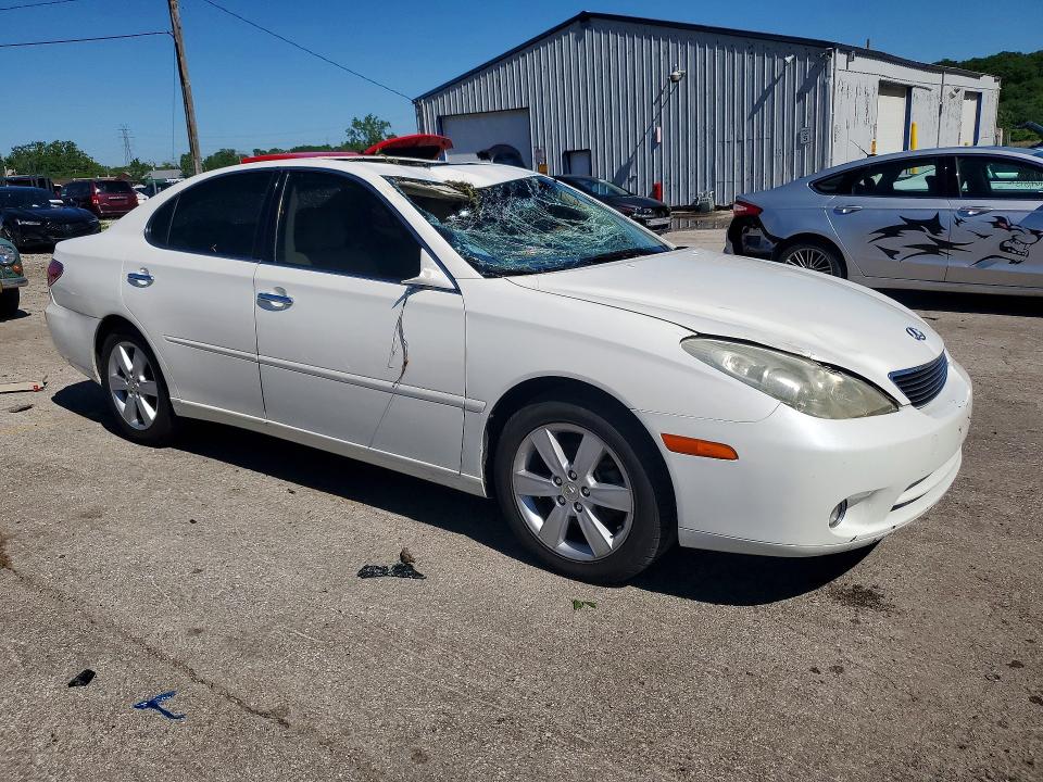 2005 Lexus ES VIN JTHBA30G955112552 COPART salvage auction — ROOF, Il - Salvage Certificate, sold $700 on 2026-07-17 (photo 4)