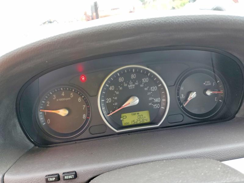 2008 Hyundai Sonata VIN 5NPET46C08H372801 COPART salvage auction — SIDE, Md - Cert Of Salvage > 75% Damage, sold $425 on 2026-07-28 (photo 9)
