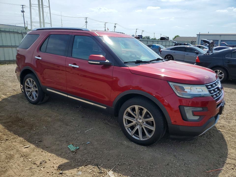 2016 Ford Explorer VIN 1FM5K8FH6GGB84675 COPART salvage auction — REAR END, Il - Salvage Certificate, sold $4,050 on 2026-07-24 (photo 4)