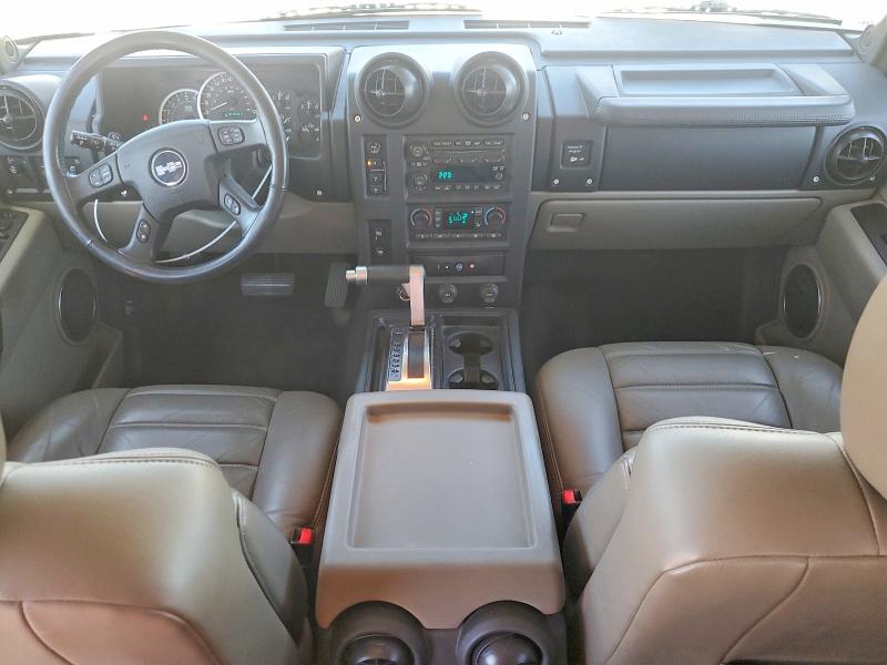 2005 Hummer H2 VIN 5GRGN23U25H101204 COPART salvage auction — REAR END, Ca - Salvage Certificate, sold $14,300 on 2026-07-14 (photo 8)