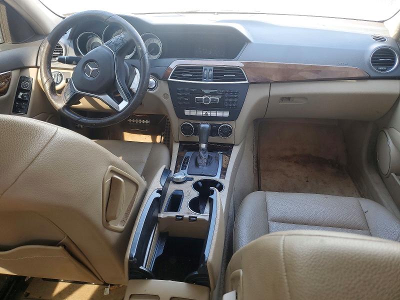 2014 Mercedes-benz C-klasse VIN WDDGF4HB4ER305701 COPART salvage auction — FRONT END, Al - Certificate Of Title, sold $325 on 2026-07-28 (photo 8)