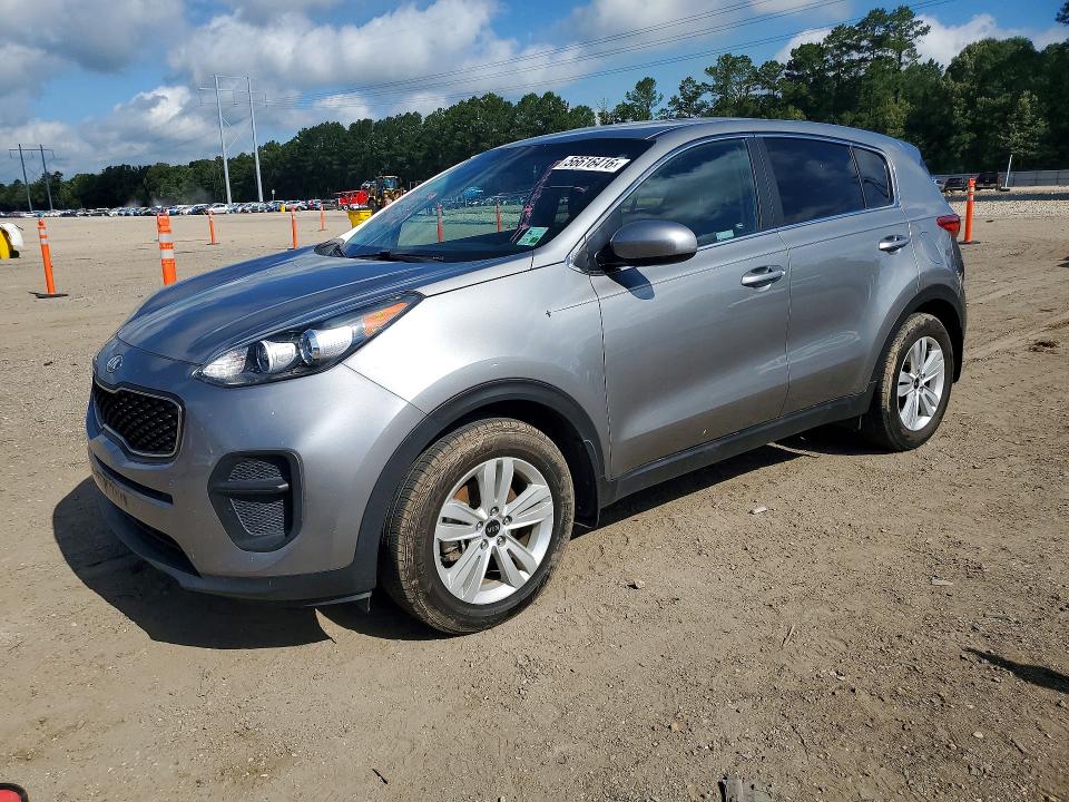 2019 Kia Sportage VIN KNDPM3AC1K7620220 — COPART salvage auction photo
