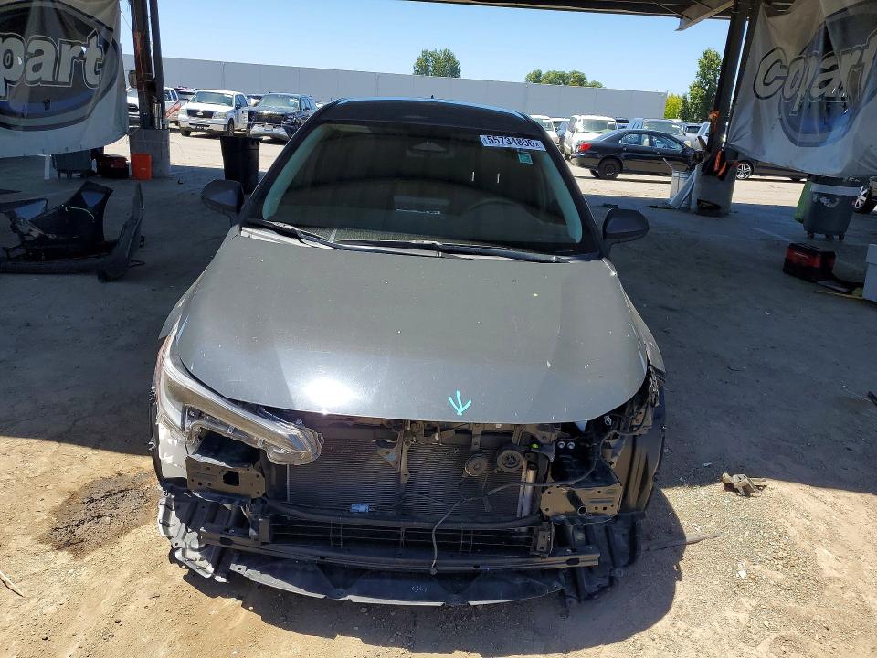 2023 Toyota Corolla VIN JTDBCMFE1P3001662 COPART salvage auction — FRONT END, Ca - Salvage Certificate, sold $7,000 on 2026-07-02 (photo 5)