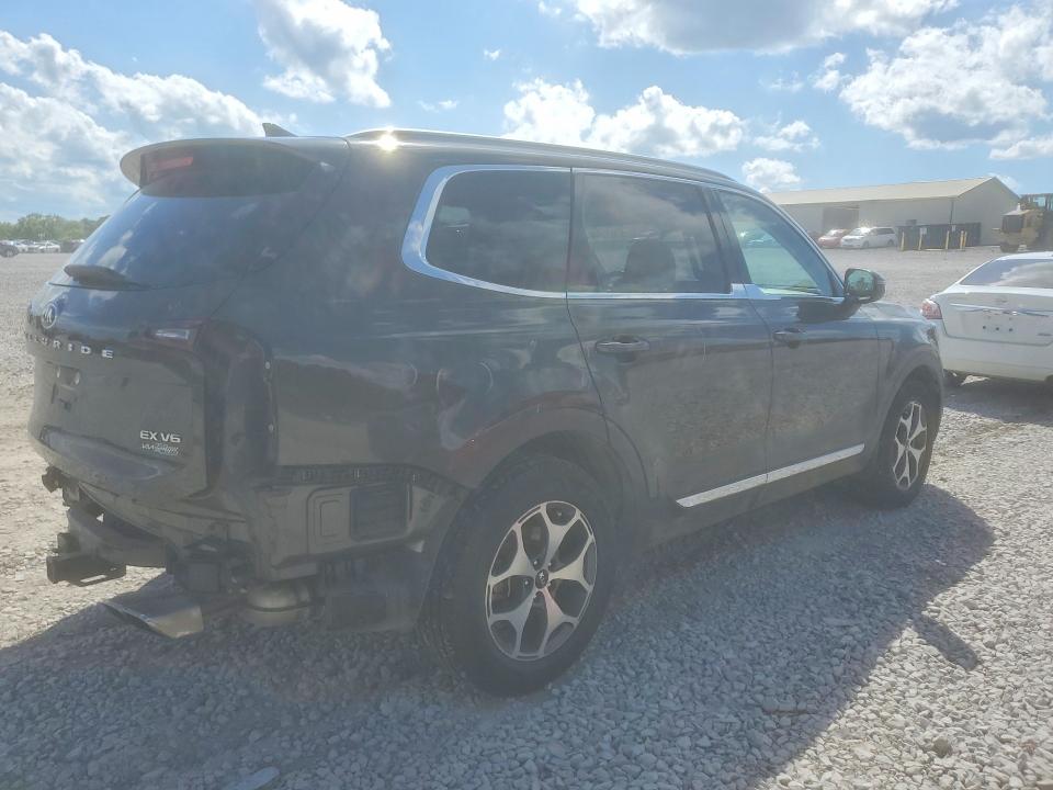 2020 Kia Telluride VIN 5XYP34HC1LG019554 COPART salvage auction — REAR END, Tn - Salvage Certificate, sold $175 on 2026-07-21 (photo 3)