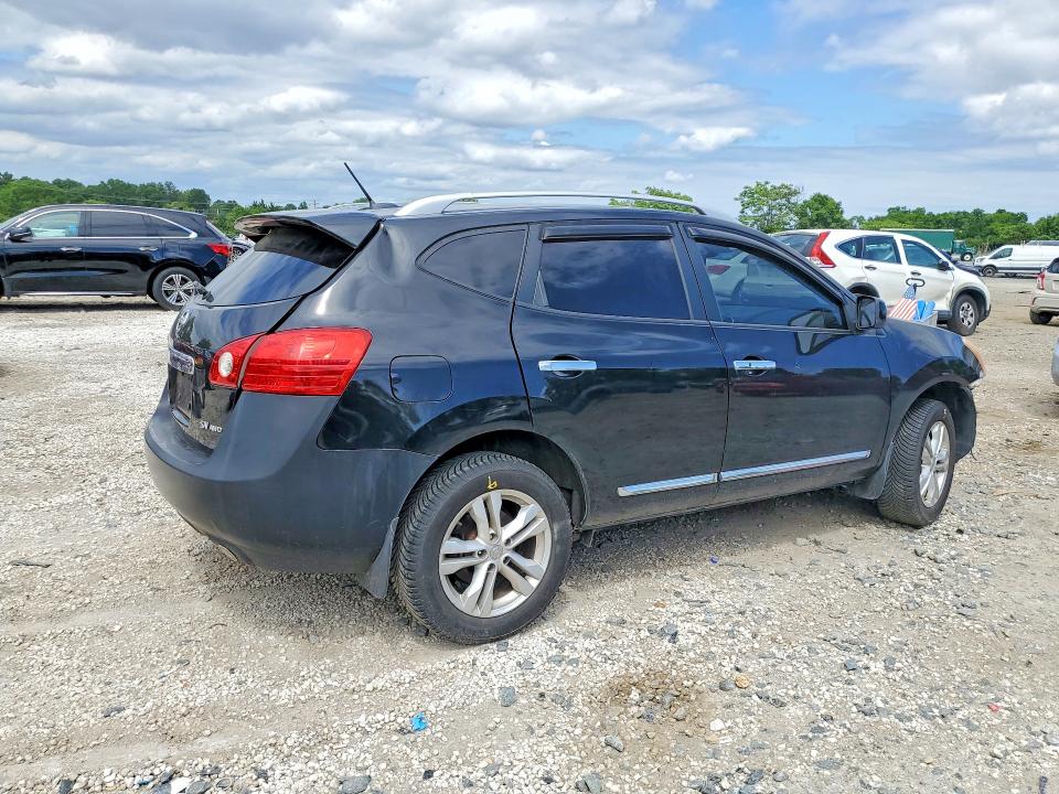 2012 Nissan Rogue VIN JN8AS5MV1CW372034 COPART salvage auction — FRONT END, Md - Cert Of Salvage > 75% Damage, sold $400 on 2026-07-02 (photo 3)