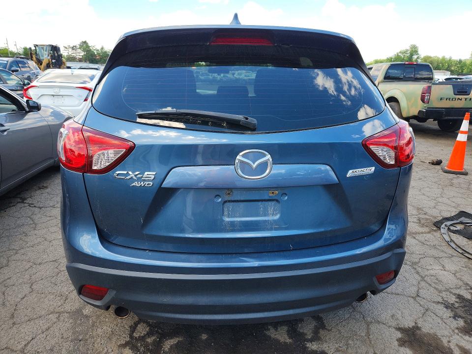 2015 Mazda Cx-5 VIN JM3KE4BEXF0446926 COPART salvage auction — FRONT END, Ct - Cert Of Title-Salvage, sold $1,650 on 2026-07-02 (photo 6)