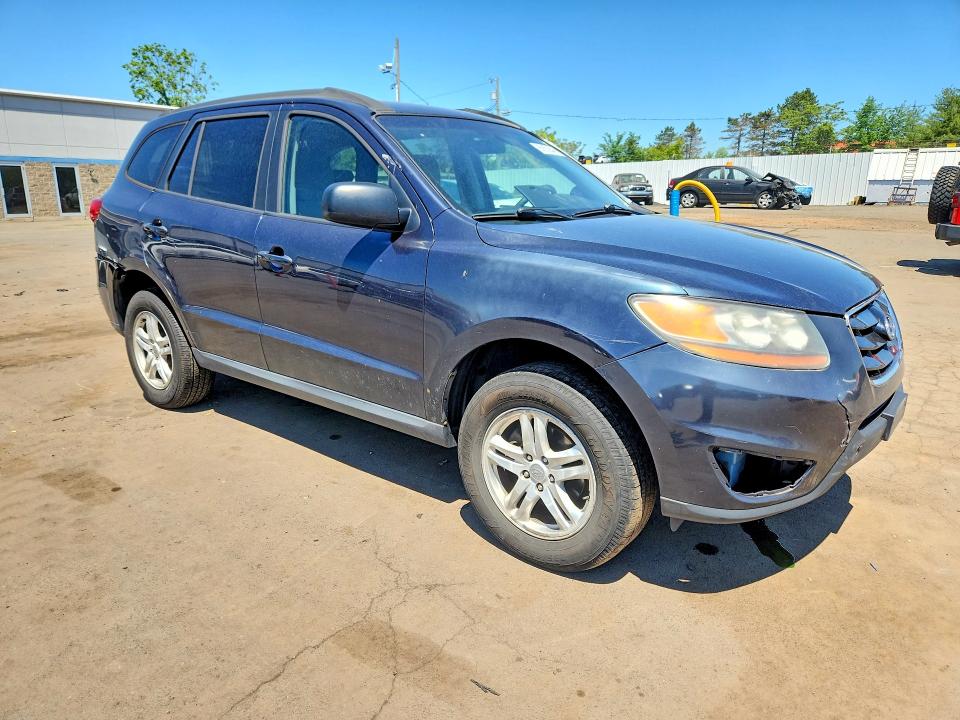 2011 Hyundai Santa fe VIN 5XYZGDAB5BG070066 COPART salvage auction — REAR END, Ct - Cert Of Title-Salvage, sold $950 on 2026-07-10 (photo 4)