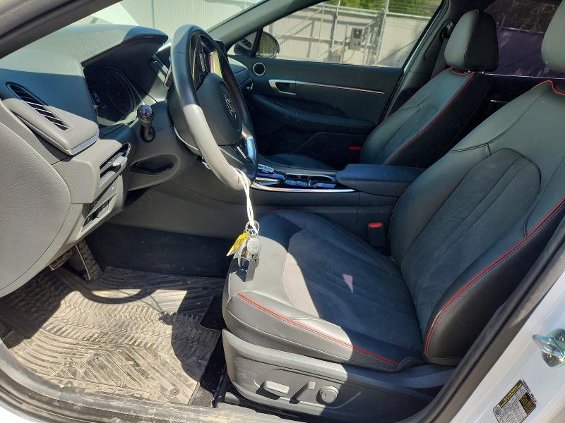 2022 Hyundai Sonata VIN 5NPEJ4J29NH139600 COPART salvage auction — FRONT END, Salvage Title, sold $8,300 on 2026-07-14 (photo 7)