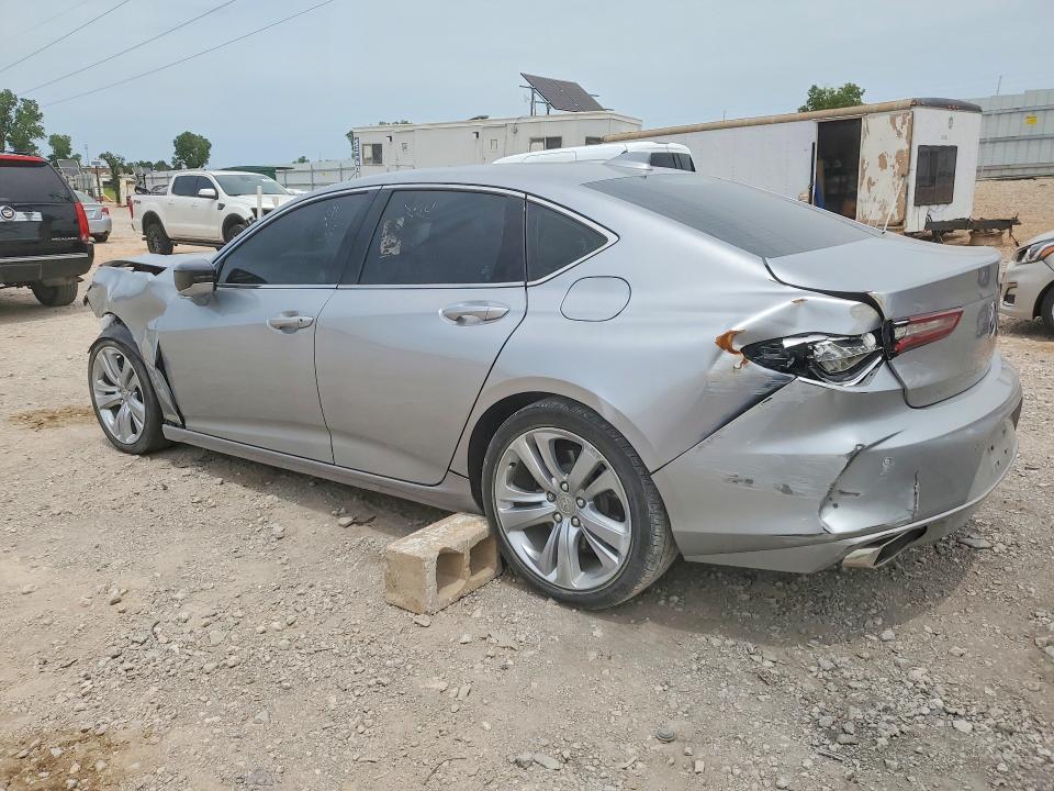 2022 Acura Tlx VIN 19UUB5F42NA005318 COPART salvage auction — ALL OVER, Tx - Certificate Of Title (P), sold $1,850 on 2026-07-09 (photo 2)