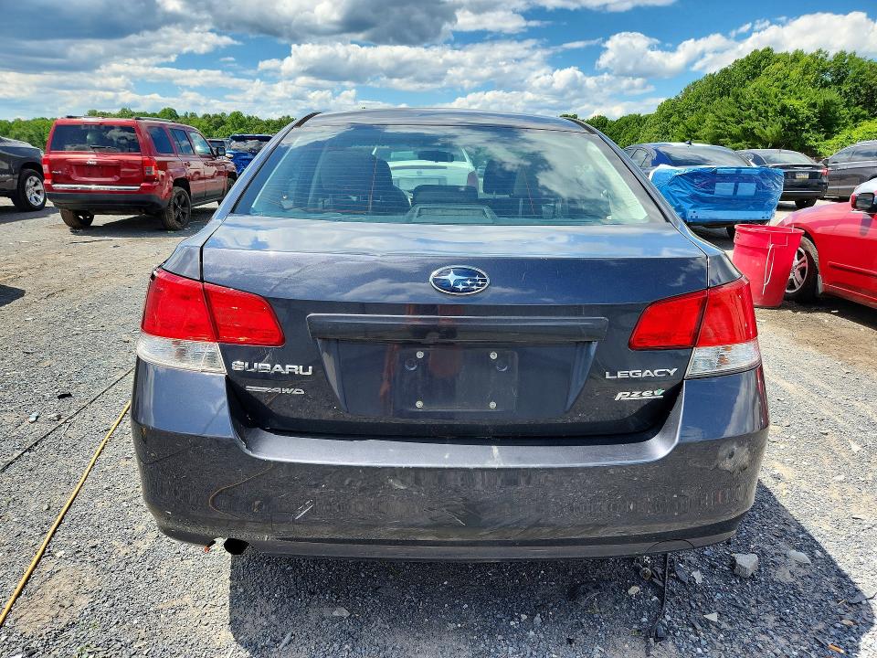 2012 Subaru VIN 4S3BMBA69C3036543 COPART salvage auction — SIDE, PA - CERTIFICATE OF SALVAGE, sold $375 on 2026-07-02 (photo 6)