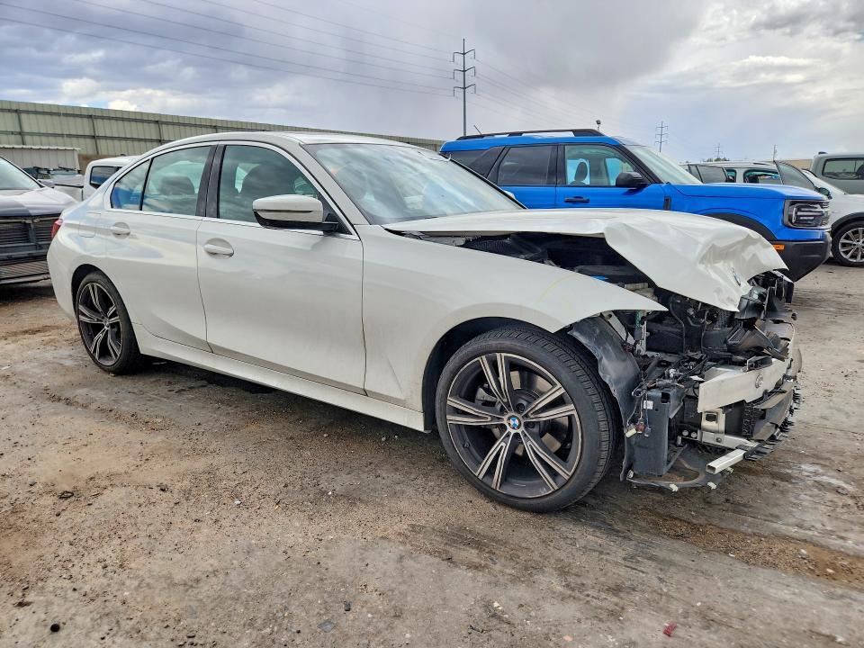 2024 BMW 3er VIN 3MW89FF07R8E05940 COPART salvage auction — FRONT END, Nm - Cert Of Title-Salvage, sold $16,800 on 2026-07-09 (photo 4)