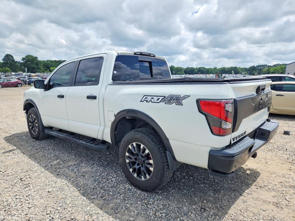2020 Nissan TITAN VIN 1N6AA1ED4LN511508 COPART salvage auction — FRONT END, Ar - Cert Of Title-Salvage, sold $7,300 on 2026-07-27 (photo 2)