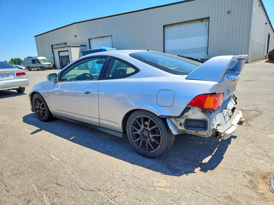 2002 Acura Rsx VIN JH4DC54802C007102 COPART salvage auction — REAR END, Or - Salvage Title Certificate, sold $125 on 2026-08-03 (photo 2)