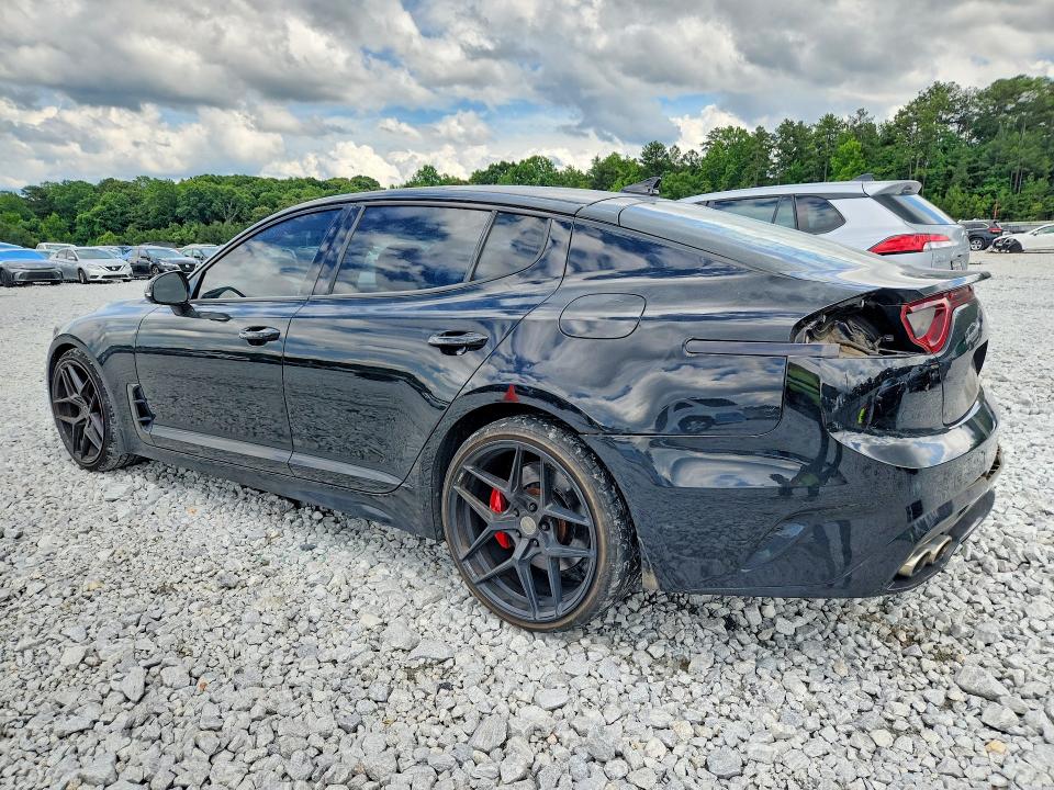 2019 Kia Stinger VIN KNAE55LC5K6061903 COPART salvage auction — REAR END, GA - CERT OF TITLE-SALVAGE, sold $350 on 2026-07-30 (photo 2)