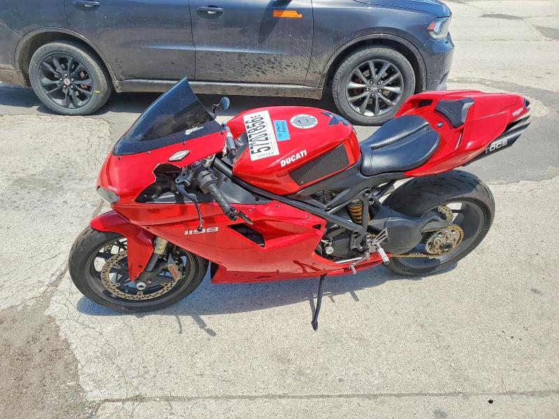 2010 Ducati 1198 VIN ZDM1XBLW9AB026490 COPART salvage auction — FRONT END, Mi - Certificate Of Title, sold $3,650 on 2026-07-21 (photo 3)
