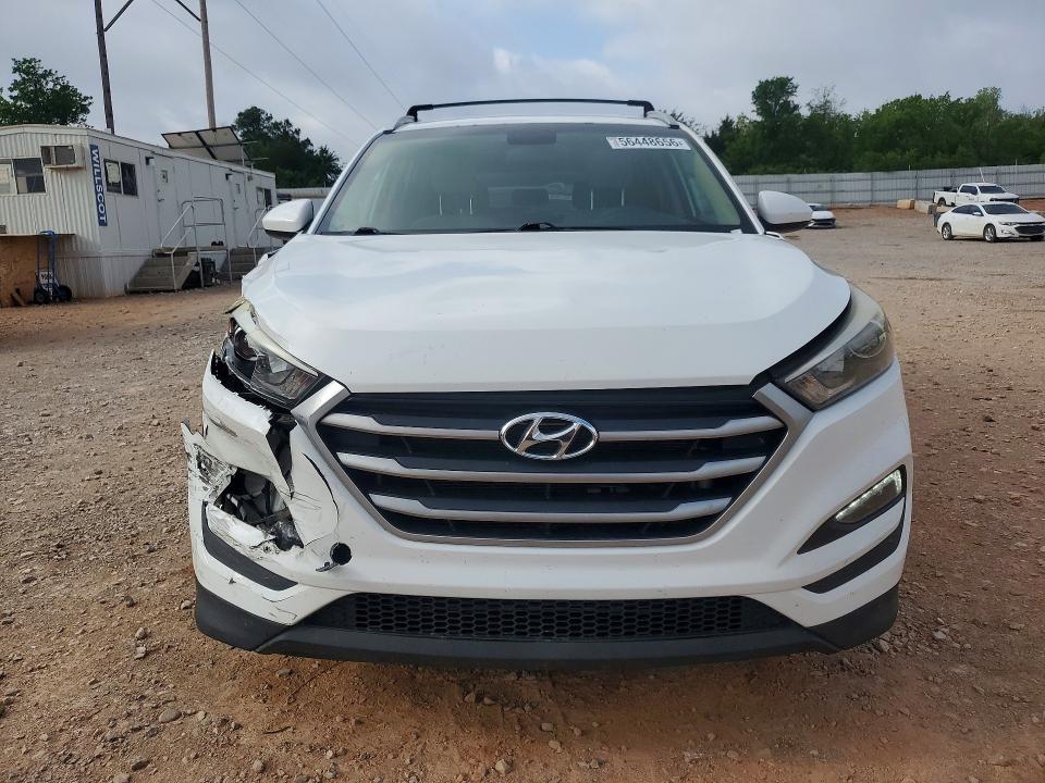 2018 Hyundai Tucson VIN KM8J33A40JU644022 COPART salvage auction — FRONT END, OK - CERT OF TITLE-SALVAGE, sold $3,000 on 2026-07-30 (photo 5)