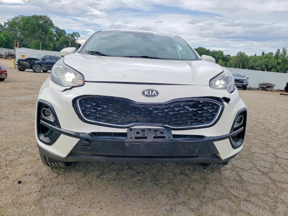 2021 Kia Sportage VIN KNDPMCAC3M7938536 COPART salvage auction — FRONT END, Salvage Title, sold $4,400 on 2026-07-17 (photo 5)