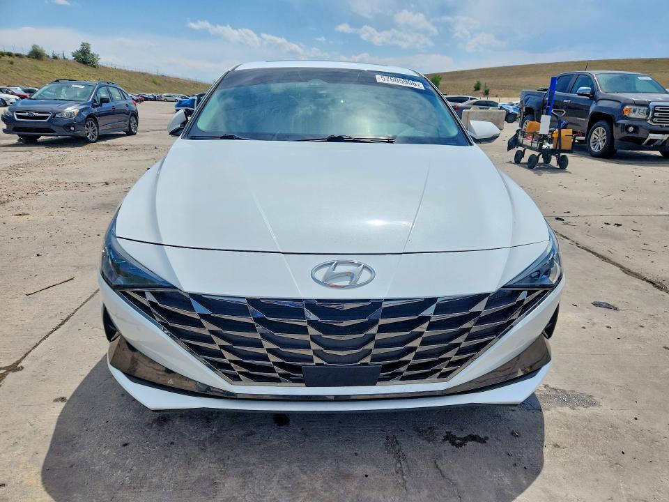 2021 Hyundai Elantra VIN 5NPLP4AG1MH014171 COPART salvage auction — SIDE, FL - CERTIFICATE OF DESTRUCTION, sold $5,500 on 2026-07-27 (photo 5)