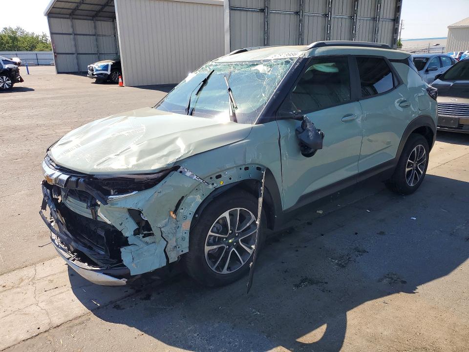 2026 Chevrolet Trailblazer VIN KL79MPSL5TB063158 COPART salvage auction — FRONT END, CA - SALVAGE CERTIFICATE, sold $1,250 on 2026-07-27 (photo 1)