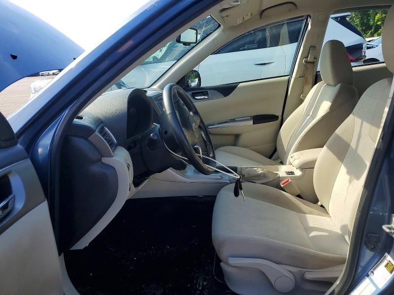 2010 Subaru Impreza VIN JF1GH6D67AH813708 COPART salvage auction — FRONT END, NJ - CERT OF TITLE-SALVAGE, sold $425 on 2026-07-30 (photo 7)