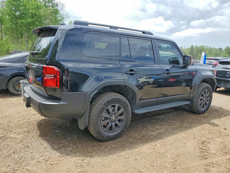 2025 Toyota Land cruiser VIN JTEABFAJ1S5009428 COPART salvage auction — NORMAL WEAR, On - Permit No Brand - Unfit, sold $61,500 on 2026-07-03 (photo 3)