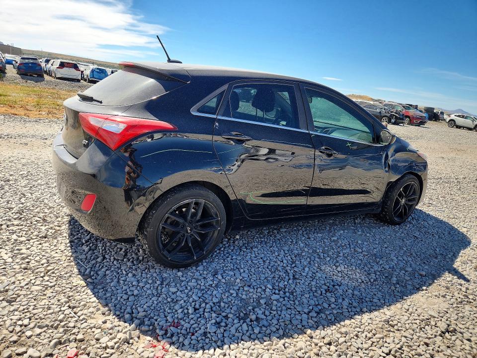 2014 Hyundai Elantra VIN KMHD35LH2EU231131 COPART salvage auction — SIDE, Ut - Salvage Certificate, sold $1,100 on 2026-07-31 (photo 3)