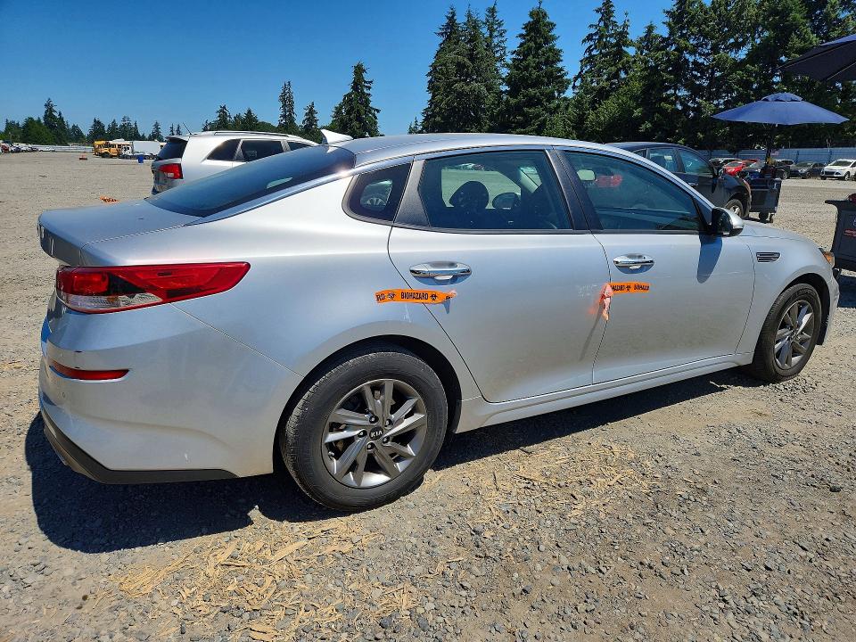 2019 Kia VIN 5XXGT4L38KG354580 COPART salvage auction — VANDALISM, WA - BILL OF SALE, sold $125 on 2026-07-24 (photo 3)